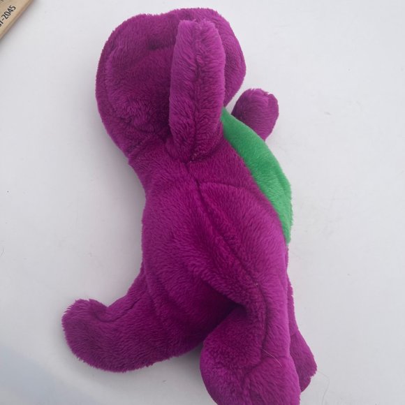 Barney 12” Plush 1992 The Lyons Group Vintage Stuffed Toy Purple Dinosaur - Picture 7 of 8